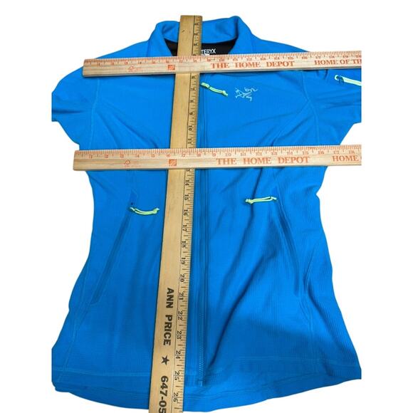 "ARCTERYX" Womens Full Zip Fleece Polartec SZ L Jogger  Gym Yoga Jacket Running - Picture 9 of 11